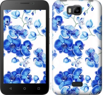 

Чехол Голубые орхидеи для Huawei Honor Bee 725307