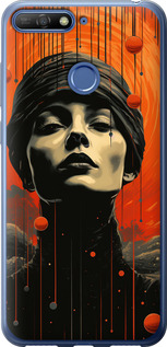 

Чехол Абстрактный портрет v2 для Huawei Honor 7C 1631708