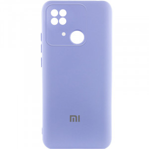 Чехол Silicone Cover Lakshmi Full Camera (AAA) with Logo для Xiaomi Redmi 10C