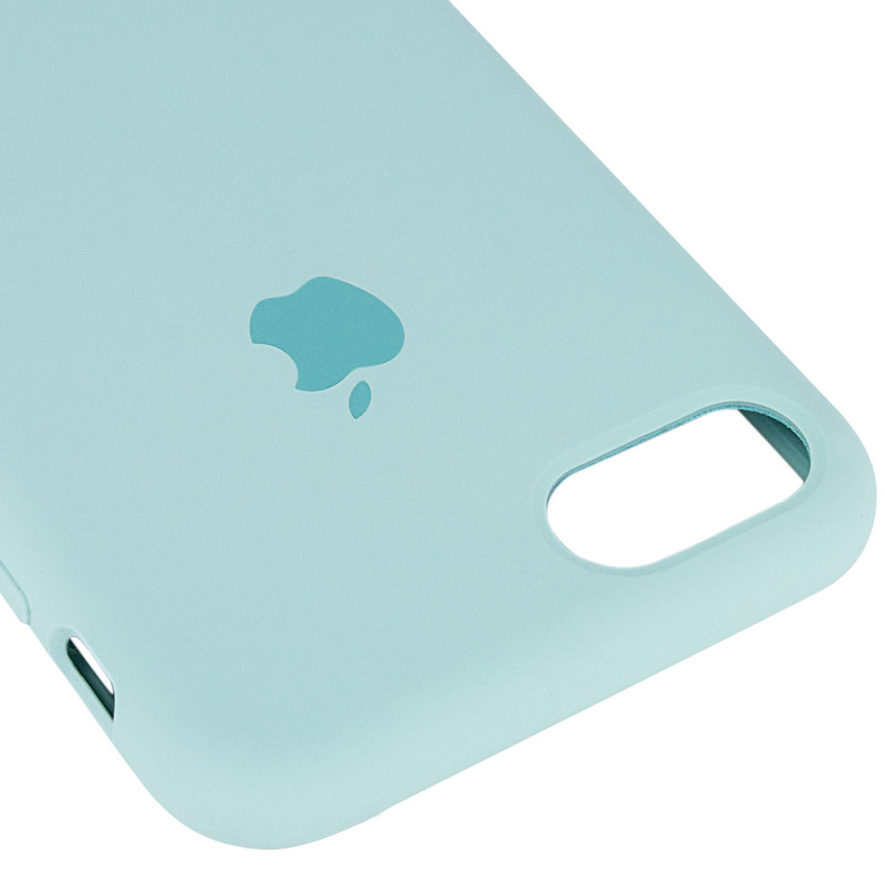 

Чехол Silicone case (AAA) для iPhone 7 (4.7'') (Голубой / Marine Green) 663403