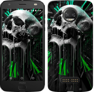 

Чохол Череп-годинник на Motorola MOTO Z 645130