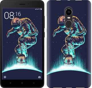 

Чехол Космонавт на скейтборде для Xiaomi Redmi Note 4X 591444