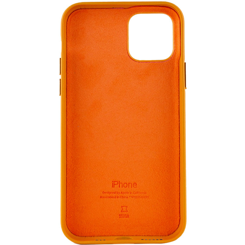 Купить Кожаный чехол Leather Case (AA Plus) для Apple iPhone 11 Pro Max (6.5") (Golden Brown) на vchehle.ua