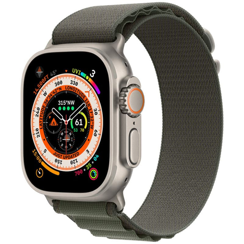 Ремешок Alpine Loop для Apple Watch 42/44/45/46/49mm (m/l) (Зеленый / Green)