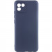 Чехол Silicone Cover Lakshmi Full Camera (A) для Samsung Galaxy A03 (Синий / Midnight Blue)