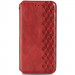 Шкіряний чохол-книжка GETMAN Cubic (PU) на Oppo A73 (Червоний)