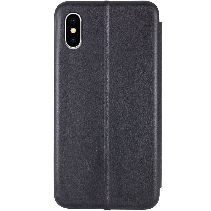 Фото Кожаный чехол-книжка Classy для Apple iPhone XR (6.1") (Черный) на vchehle.ua