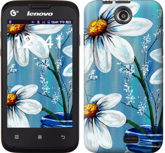 

Чохол Красиві арт-ромашки на Lenovo A300 323238