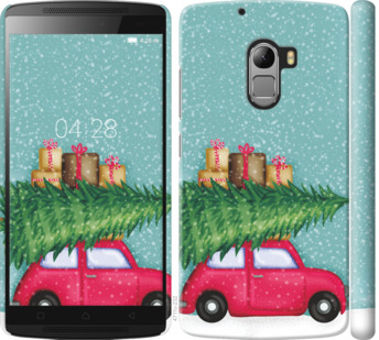 

Чехол Машина с подарками для Lenovo A7010 867450