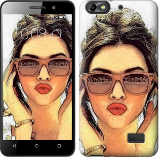 

Чохол Дiвчина_арт на Huawei Honor 4C 317346