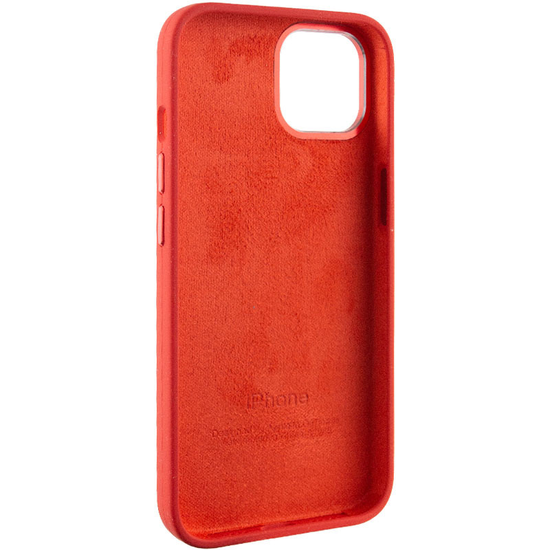 Заказать Чехол Silicone Case Metal Buttons (AA) для Apple iPhone 14 (6.1") (Красный / Red) на vchehle.ua