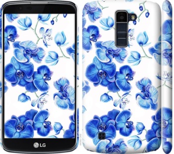 

Чохол Блакитні орхідеї на LG K10 / K410 725083
