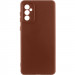 Чохол Silicone Cover Lakshmi Full Camera (AA) на Samsung Galaxy A35 (Коричневий / Brown)