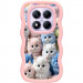 Чохол TPU Cloudy Pictures на Xiaomi Redmi Note 14 Pro 4G (Kittens)