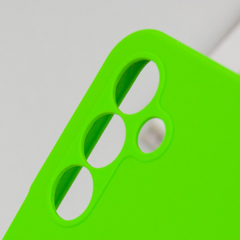 Заказать Чехол Silicone Cover Lakshmi Full Camera (AA) для Samsung Galaxy A16 4G/5G (Салатовый / Neon green) на vchehle.ua