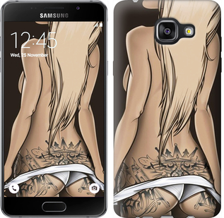 

Чехол Девушка с татуировкой для Samsung Galaxy A5 (2016) A510F 644113