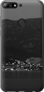 

Чехол Ночь на берегу для Honor 7C pro 1611305