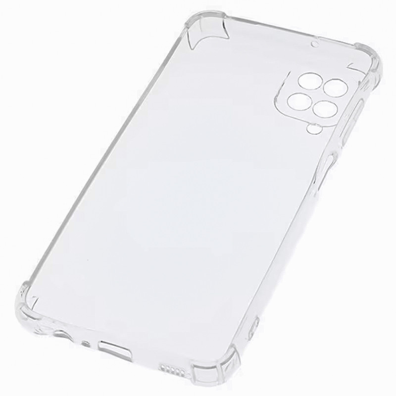 Фото TPU чохол GETMAN Ease logo посилені кути Full Camera на Samsung Galaxy A12 / M12 (Безбарвний (прозорий)) в маназині vchehle.ua