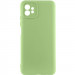 Чехол TPU GETMAN Liquid Silk Full Camera для Motorola Moto G32 (Зеленый / Pistachio)