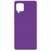 Чохол Silicone Cover Full without Logo (A) на Samsung Galaxy A42 5G (Фіолетовий / Purple)