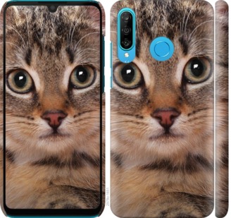 

Чехол Полосатый котик для Huawei P30 Lite 704649