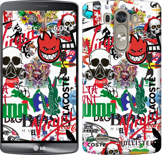 

Чехол Many different logos для LG D856 Dual G3 637983