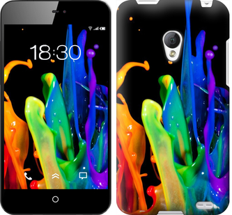 

Чехол брызги краски для Meizu MX2 381404