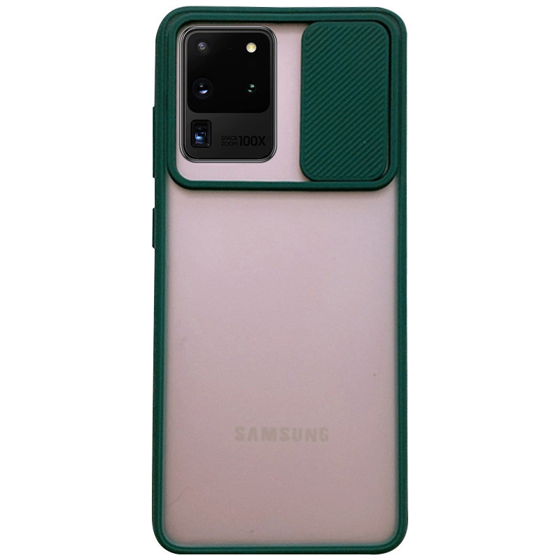 

Чохол Camshield mate TPU зі шторкою для камери для Samsung Galaxy S20 Ultra (Зелений) 904897