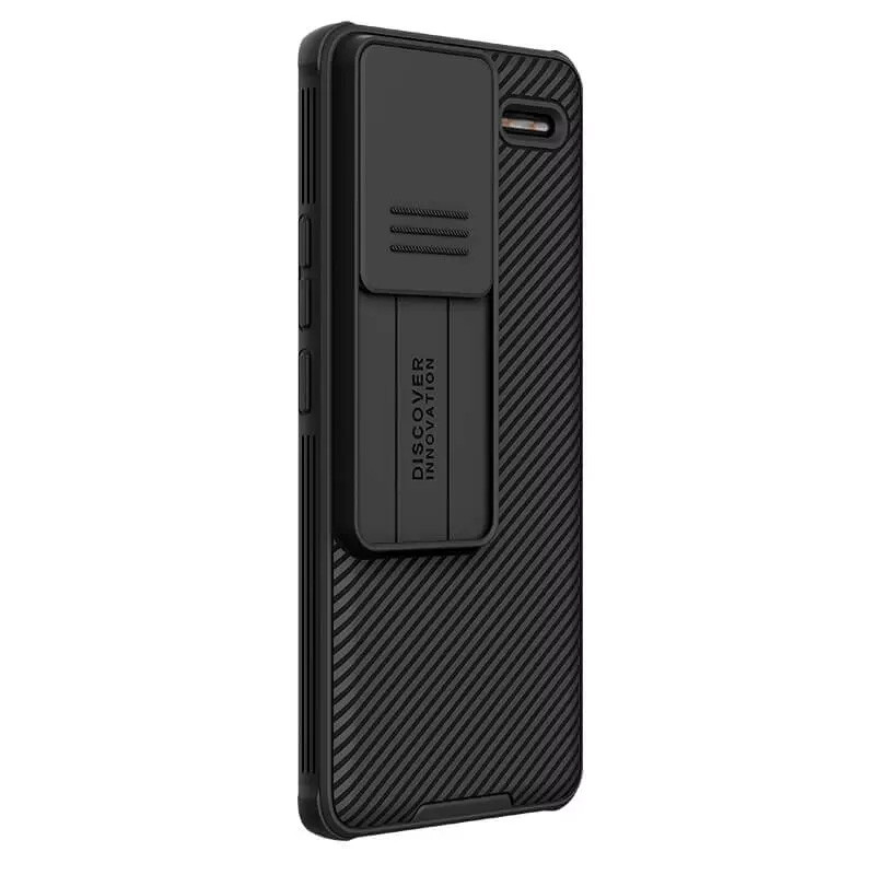 Фото Карбоновая накладка Nillkin CamShield Pro для Xiaomi Redmi Note 13 Pro+ (Black) в магазине vchehle.ua