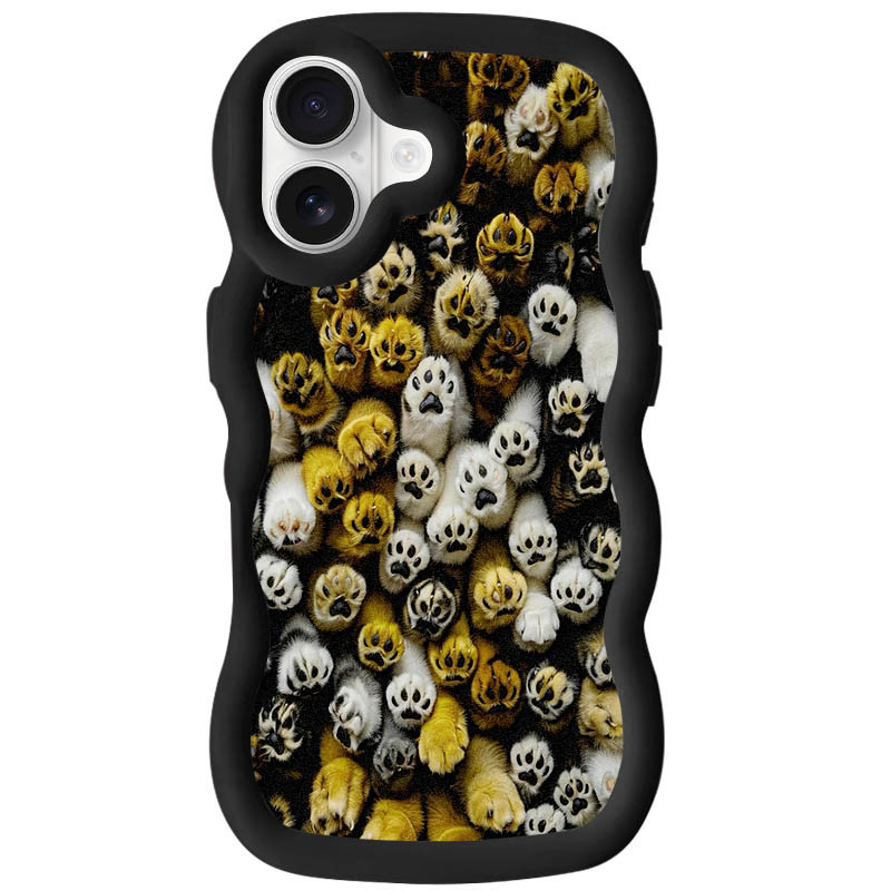Чохол TPU Cloudy Pictures на Apple iPhone 16 (6.1") (Paws)
