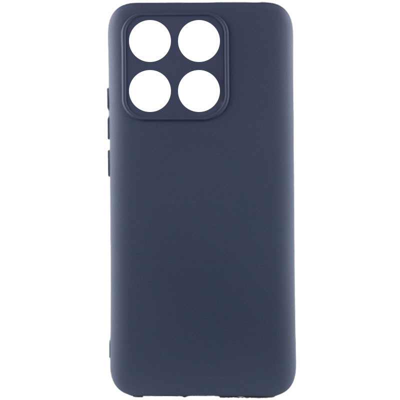 Чохол Silicone Cover Lakshmi Full Camera (AAA) на Xiaomi 14 (Темно синій / Midnight blue)