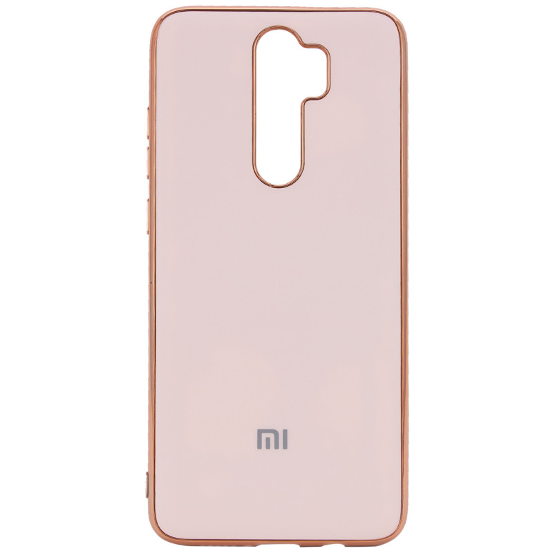 TPU чехол Matte LOGO для Xiaomi Redmi Note 8 Pro (Розовый / Rose Gold)