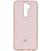 TPU чехол Matte LOGO для Xiaomi Redmi Note 8 Pro (Розовый / Rose Gold)