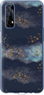 

Чехол Ночь золотые звезды для Realme 7 1406396