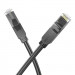Фото Кабель (патч-корд) Borofone BUS01 Category 6 Gigabit (8m) (Black) на vchehle.ua