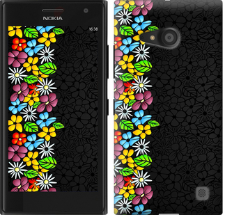 

Чохол квітковий орнамент на Nokia Lumia 730 102439
