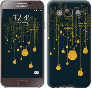 

Чехол Иллюстрация ночного города для Samsung Galaxy E7 E700H 592173