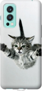 Чехол Летящий котёнок для OnePlus Nord 2