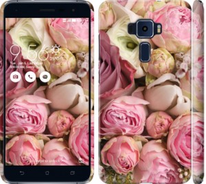 Чехол Розы v2 для Asus Zenfone 3 ZE552KL