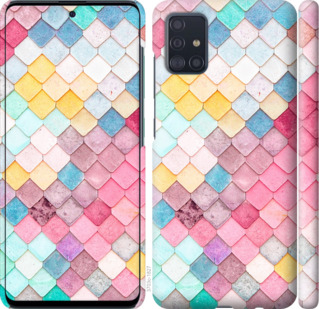 

Чехол Красочная черепица для Samsung Galaxy A51 2020 A515F 875540