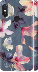 Чехол Нарисованные цветы для Xiaomi Redmi Note 5 Pro