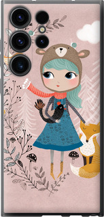 

Чехол Синеволосая девочка для Samsung Galaxy S23 Ultra 1615743