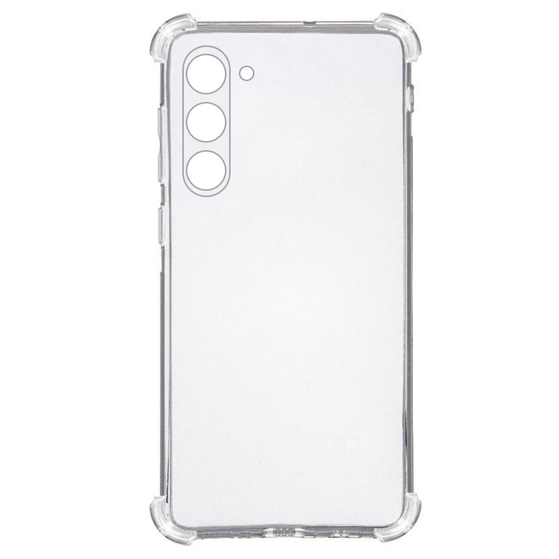 Фото TPU чехол GETMAN Ease logo усиленные углы Full Camera для Samsung Galaxy S23 (Бесцветный (прозрачный)) на vchehle.ua