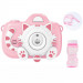 Фото Фотокамера-генератор мильних бульбашок 1001 Kitty Children's camera (Pink) на vchehle.ua