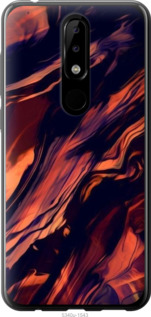 

Чехол Черно-оранжевая абстракция для Nokia 5.1 Plus 1404995