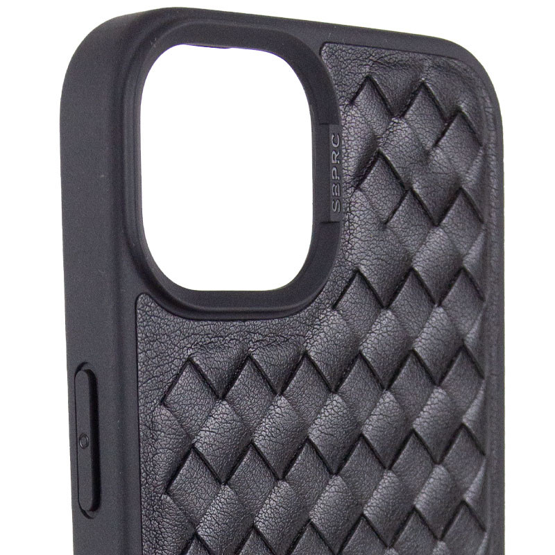 Фото Кожаный чехол Polo Santa Barbara для Apple iPhone 14 (6.1") (Black) в магазине vchehle.ua
