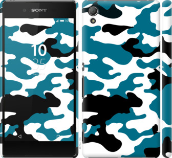 

Чехол Камуфляж прозрачный фон для Sony Xperia Z3+ Dual 912976