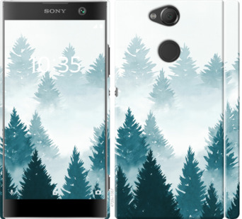 

Чохол Акварельні Ялинки на Sony Xperia XA2 H4113 862628