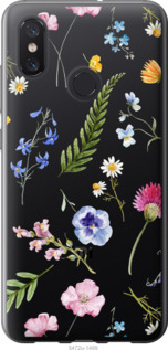 

Чехол Цветочный фон v2 для Xiaomi Mi8 1440257