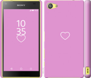 Чехол Сердце 2 для Sony Xperia Z5 Compact E5823